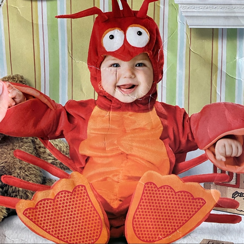 Baby Lobster Halloween Costume 6-12 mos